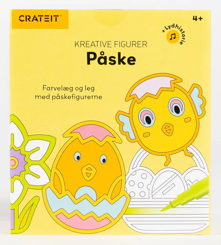 Kreative påskefigurer 9 stk.