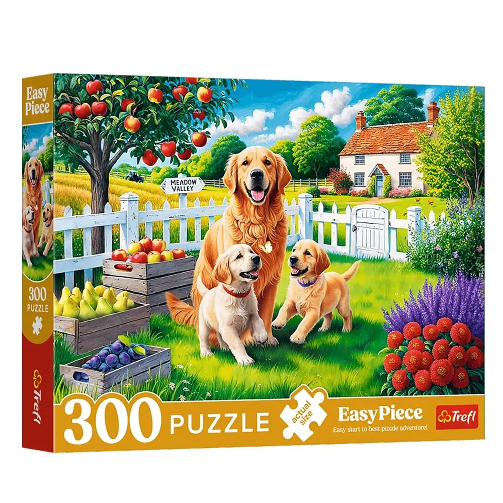 Puslespil Insects in the meadow 300 brikker