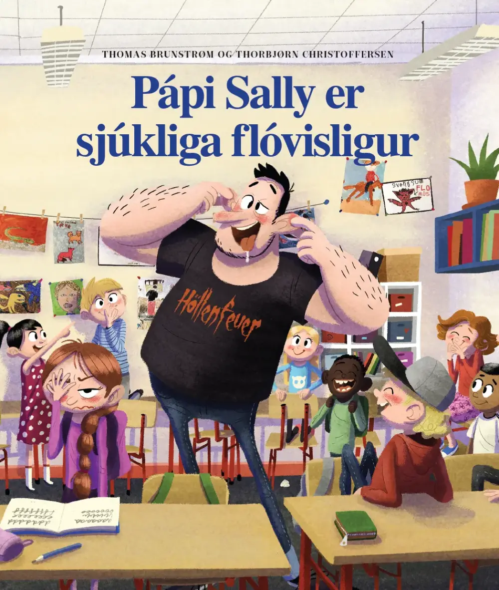 Pápi Sally er sjúkliga flóvisligur