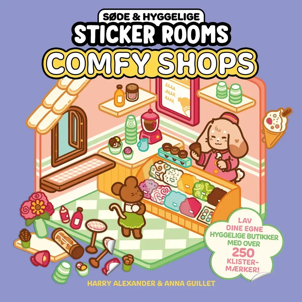 Søde og hyggelige Sticker Rooms - Comfy Shops