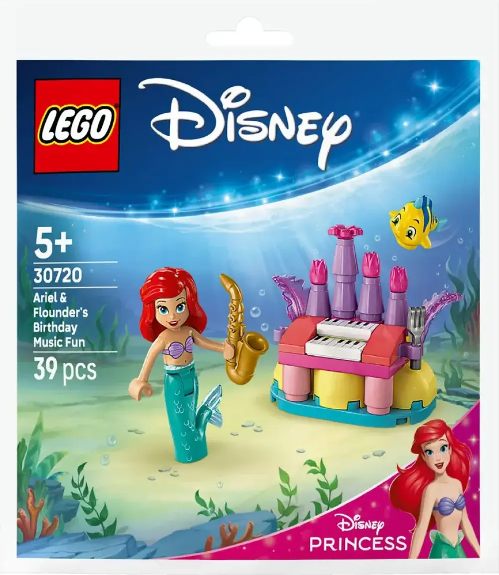 30720 LEGO Disney Princess Ariel og Tumles sjove fødselsdagsmusik