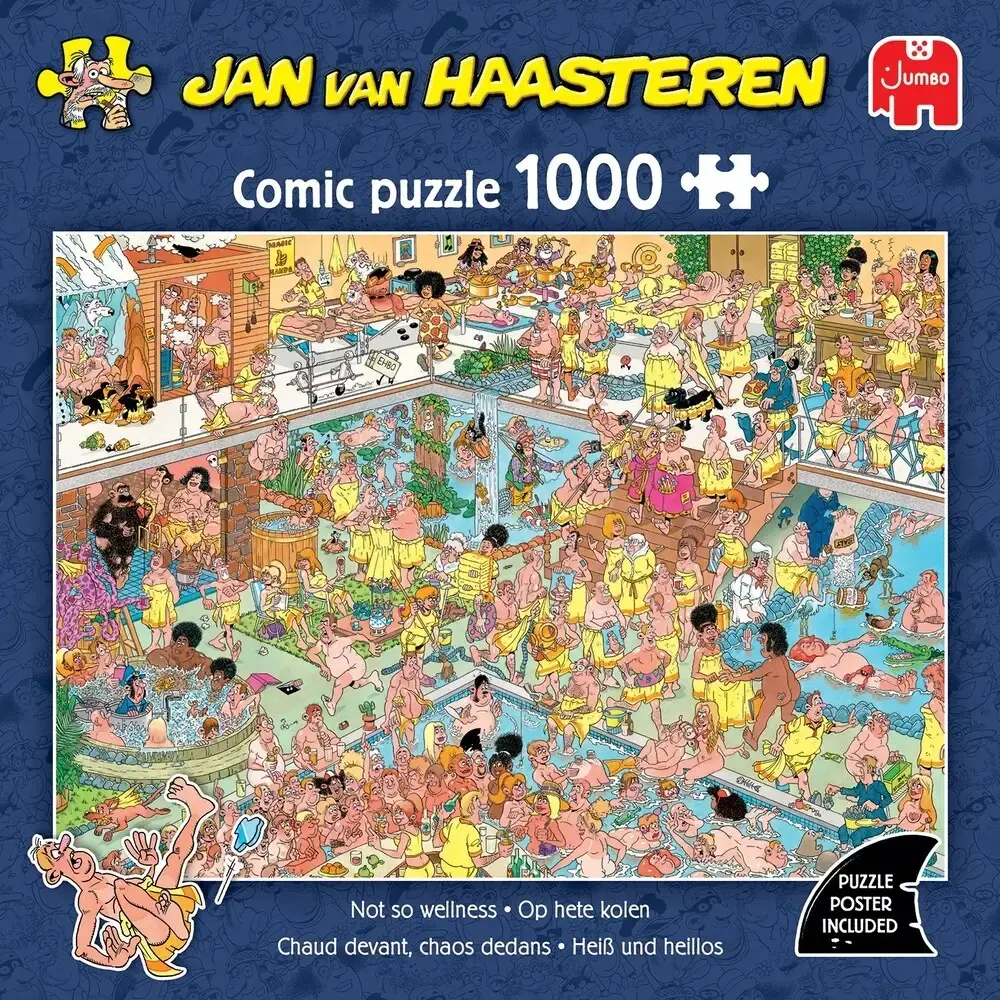 Puslespil JvH Not so wellness 1000 brikker