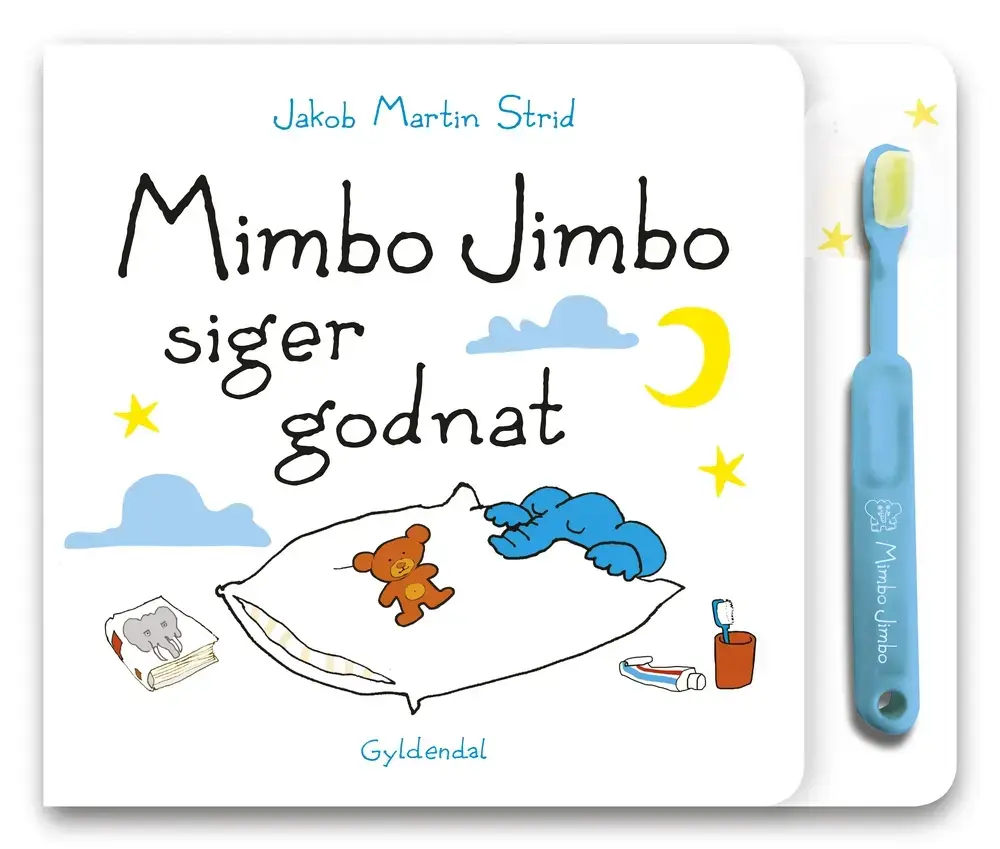 Mimbo Jimbo siger godnat (med tandbørste)