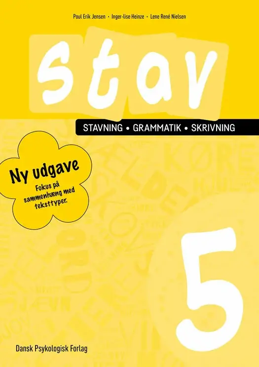STAV 5 - Stavning, grammatik, skrivning 5. klasse