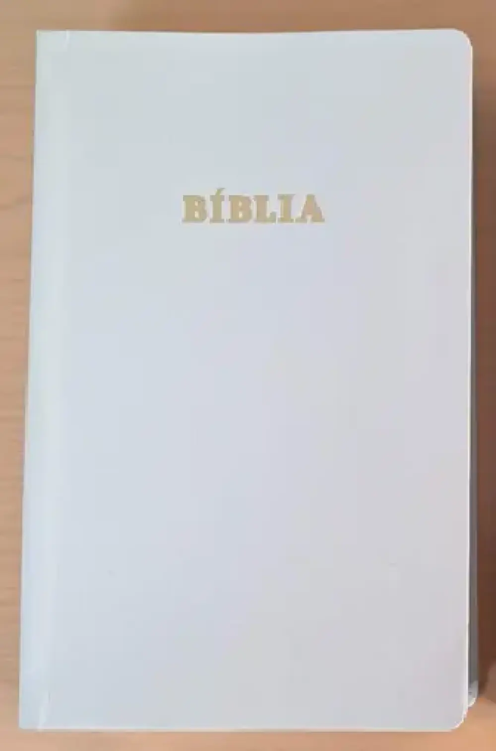 Bíblia, Hvítt leðurlíki v/gullskurði