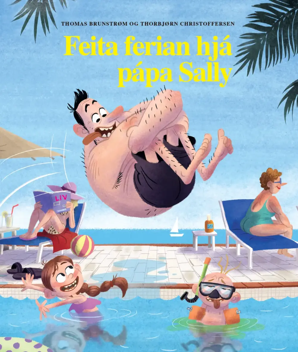 Feita ferian hjá pápa Sallly