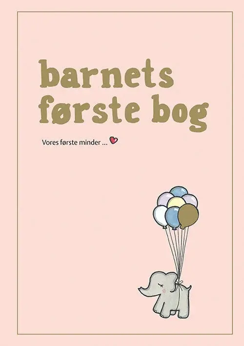 Barnets første bog - ROSA