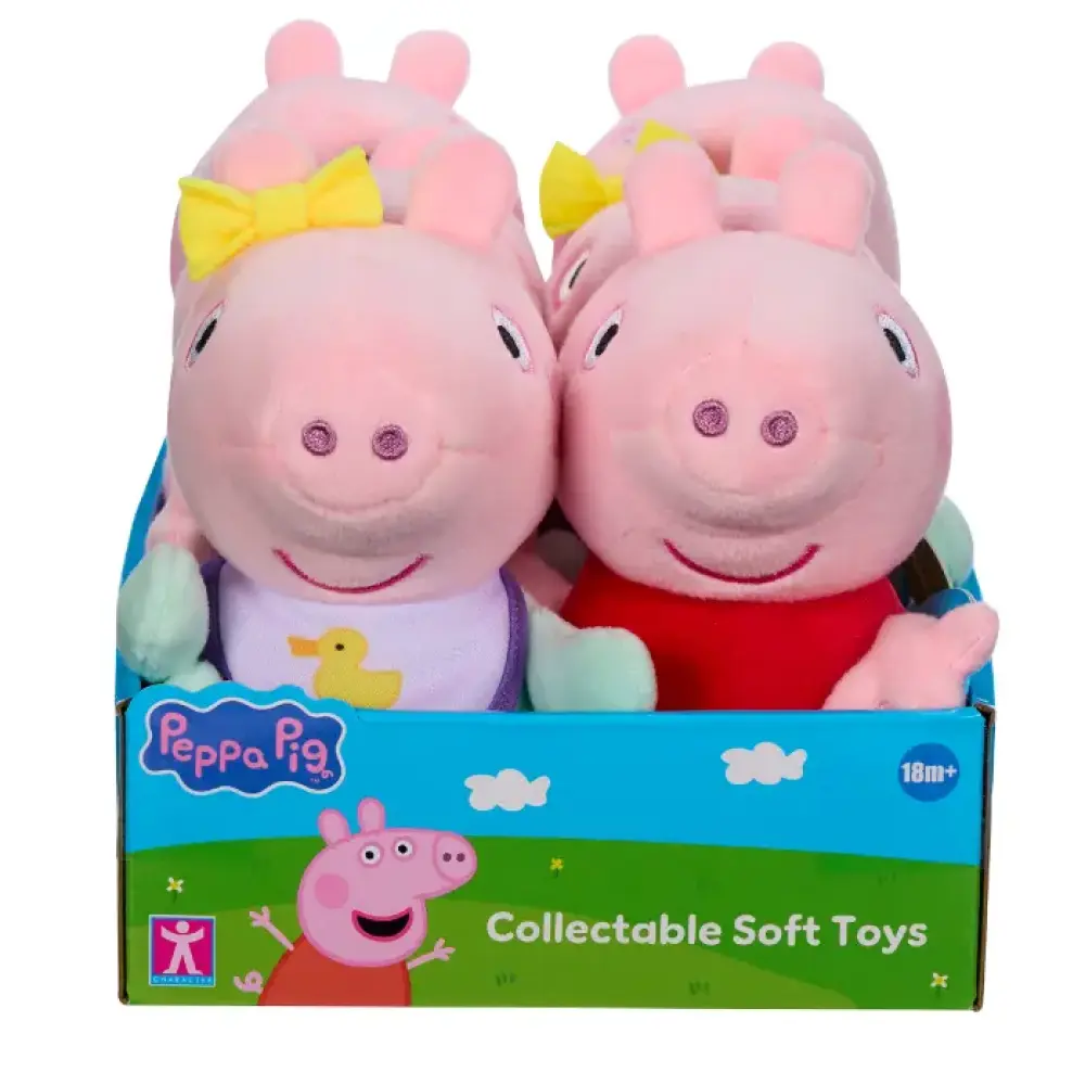 PEPPA PIG gurli gris PLUSH COLLECTABLES ASS