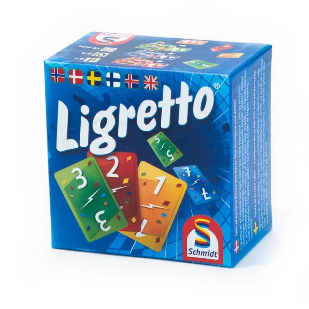 SPIL LIGRETTO BLÅ, KORTSPIL