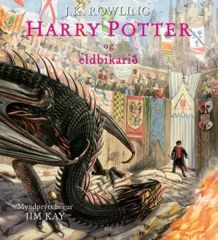 Harry Potter 4 v/myndum - og eldbikarið