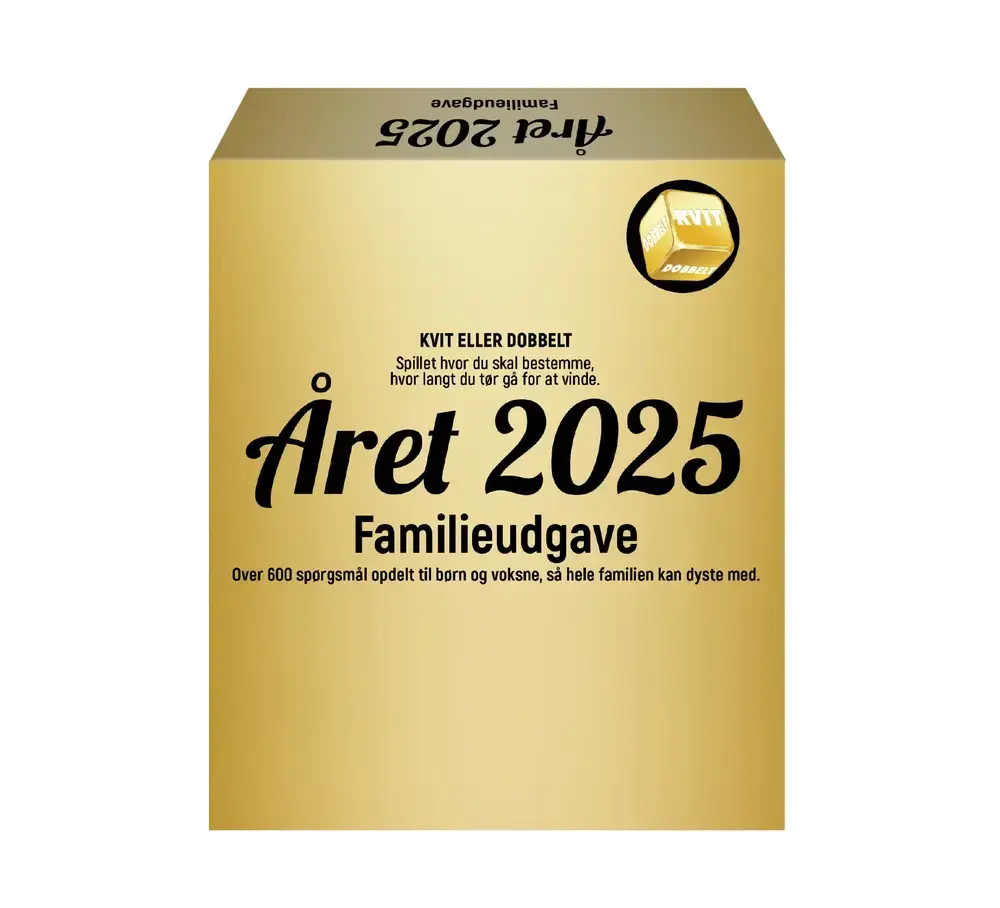 Året 2025 kvit eller dobbelt