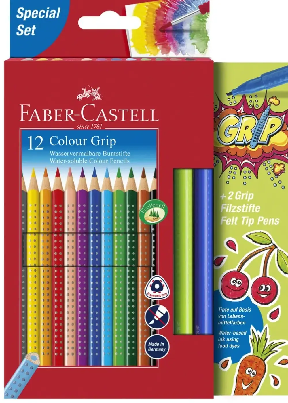 Farveblyant Faber-Castell grip 2001 12+2 tusser