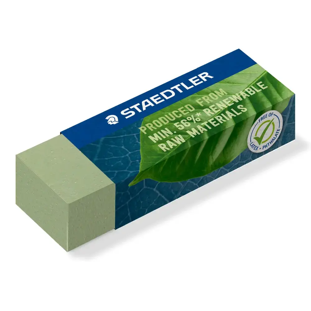 Staedtler grøn viskelæder