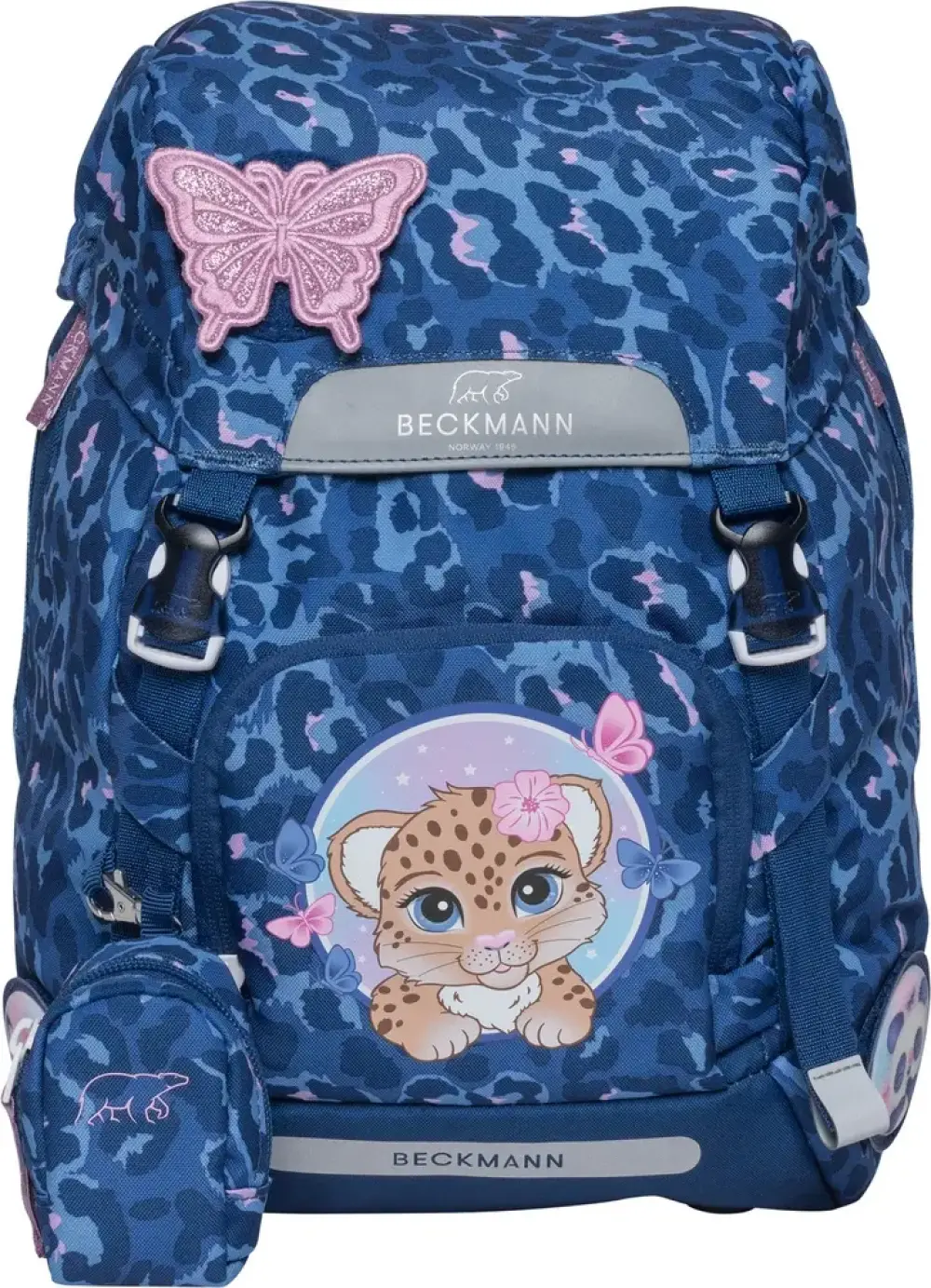 Skoletaske Beckmann 22 L Cheetah