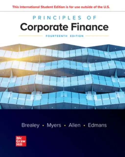 Principles Of Corporate Finance Ise