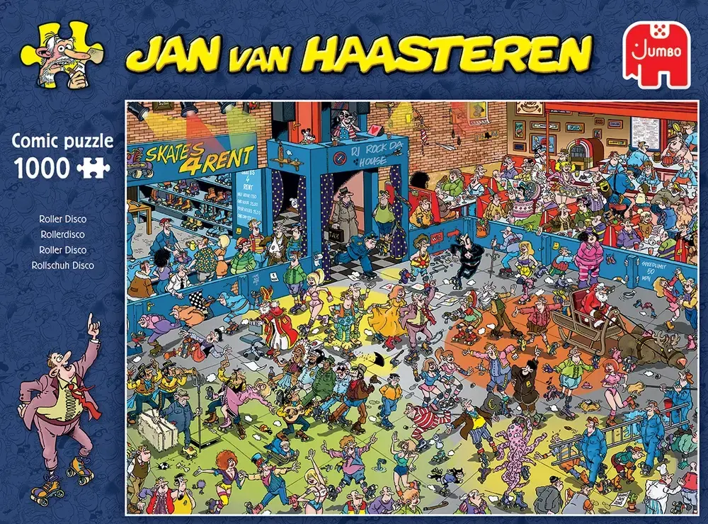 Puslespil JvH Roller Disco 1000 brikker
