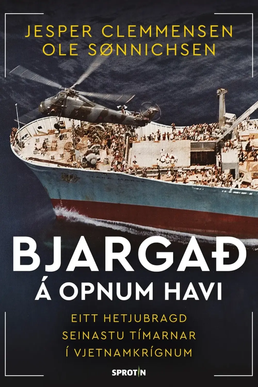Bjargað á opnum havi