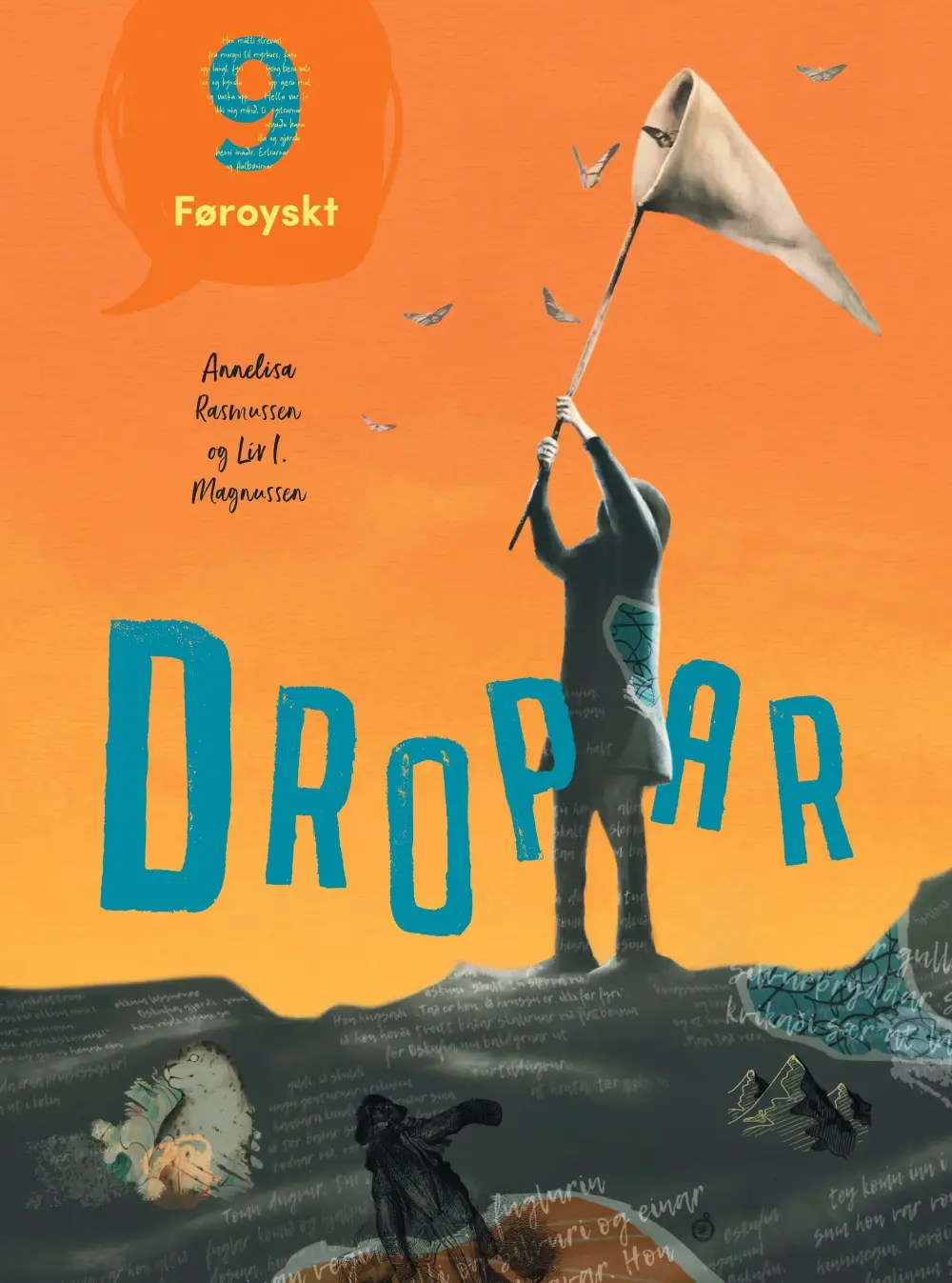 Dropar, lesibók til 9 flokk