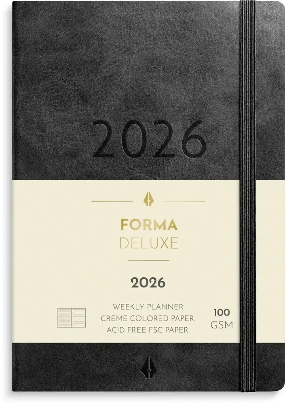 Ugekalender 2026 forma a6 kunstskind
