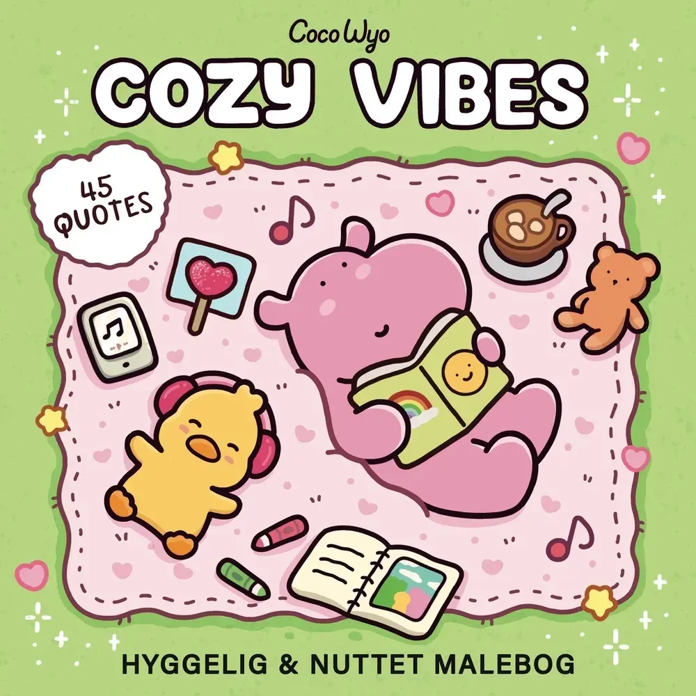 Malebog: Cozy Vibes - Cozy Coloring