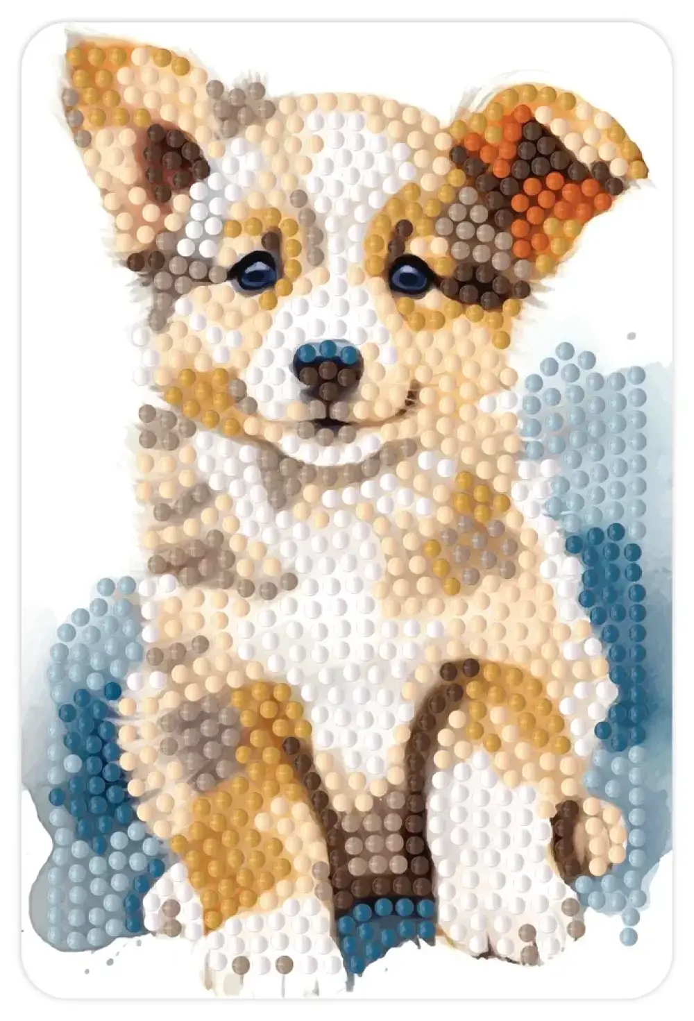 Diamond art kat 10 x 15 cm