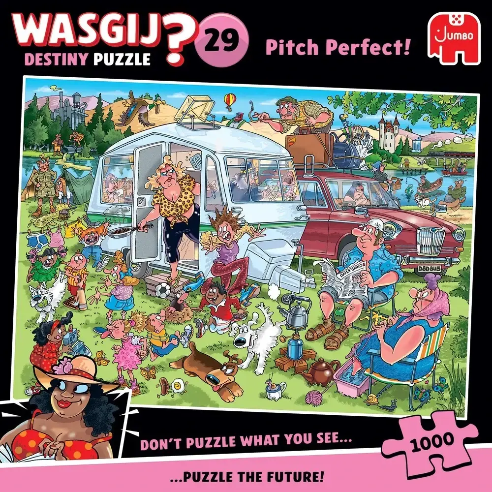 Puslespil Wasgij Destiny 29 Pitch Perfect! 1000 brikker
