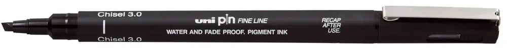 DRAWINGPEN KALLIGRAFI UNI PIN SORT 3,0 MM