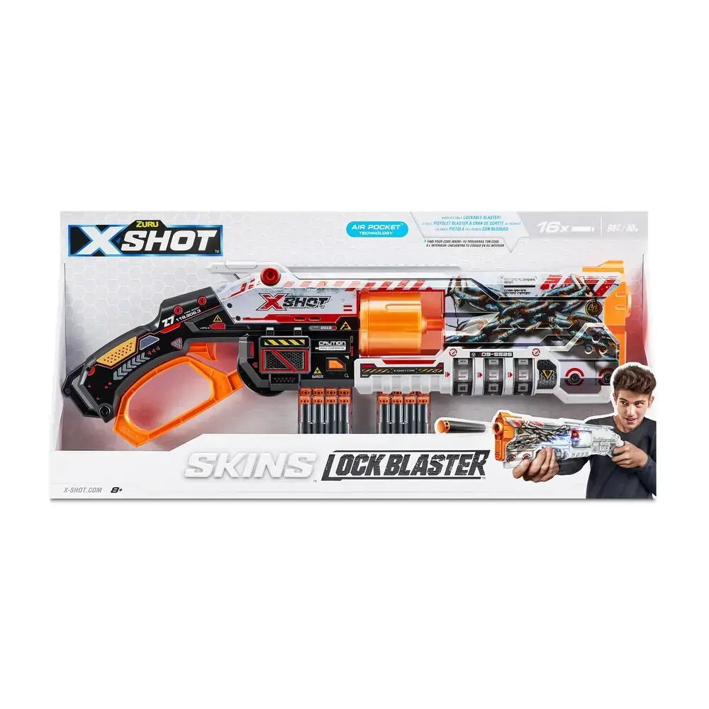 X-SHOT Skins Lock Gun ass